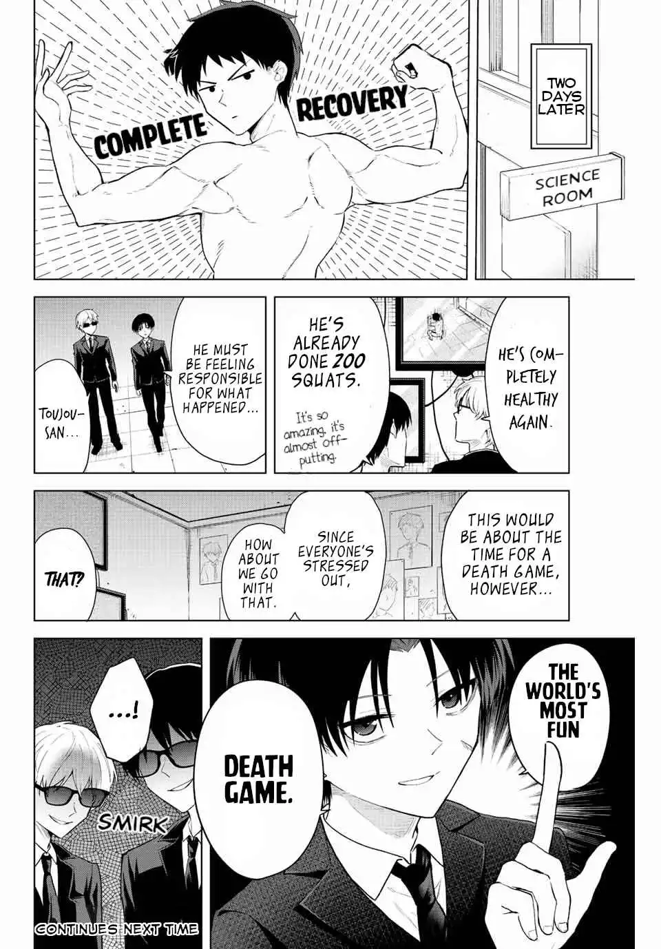 The death game is all that Saotome-san has left Chapter 14 14